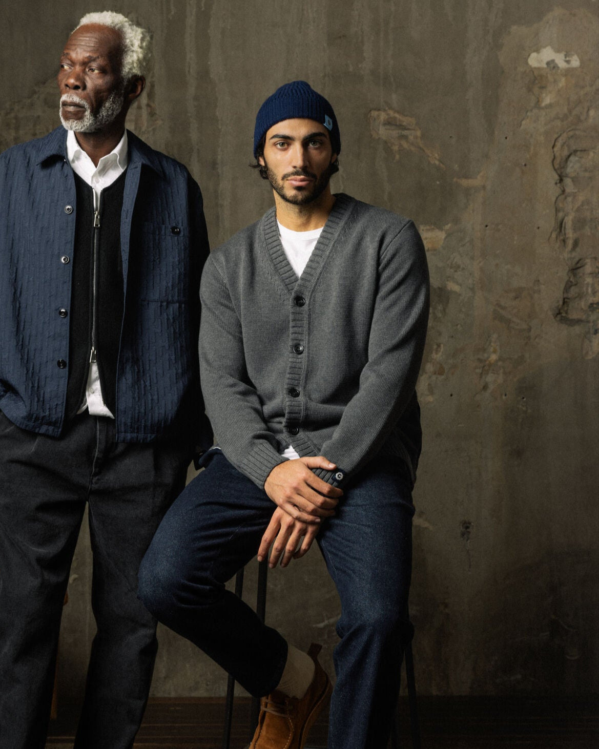 Modelshot / Grey Melange / Detail